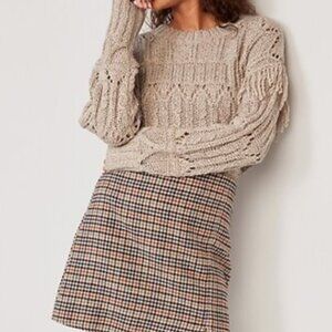 Old Navy Heathered Textured Knit Sweater Size Large